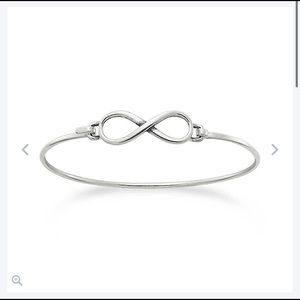 James Avery Petite Infinity Hook on bracelet
